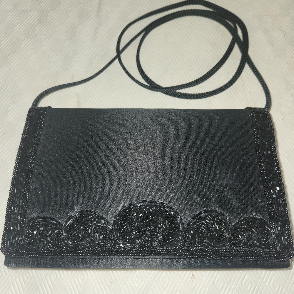 Elegant Black Evening Clutch